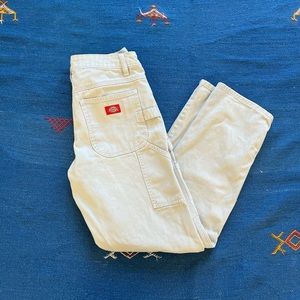 Dickies Carpenter pants in beautiful beige color, straight from Urban Outfitters
